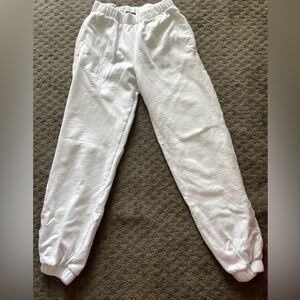 White Brandy Melville Sweatpants!